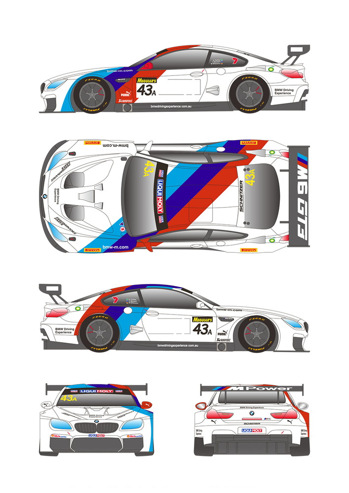 PLATZ/nunu 1/24 BMW M6 GT3 2016 ITALIA MONZA