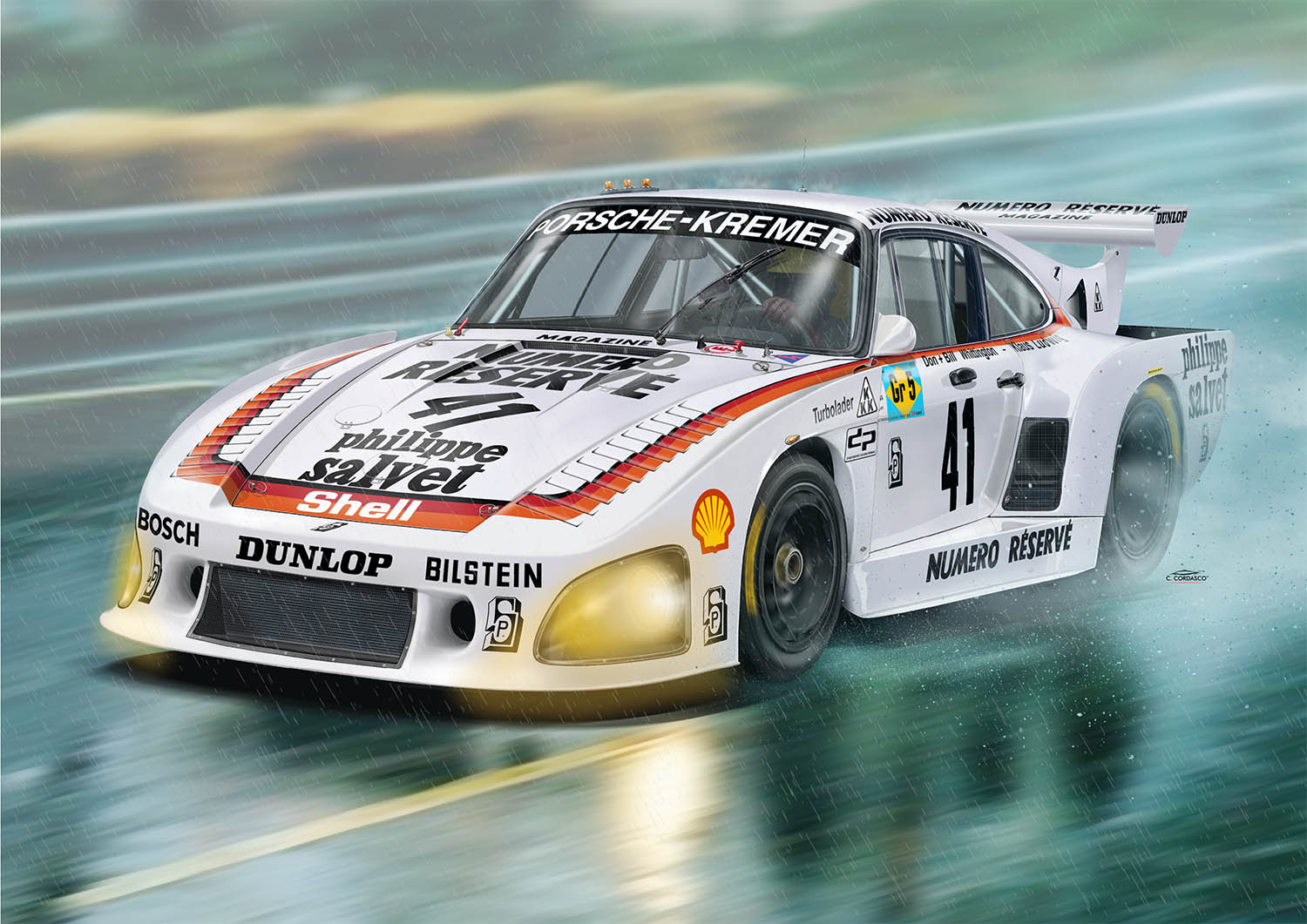 1/24 PORSCHE 953K3 '79 LM WINNER Set w/ masking sheet