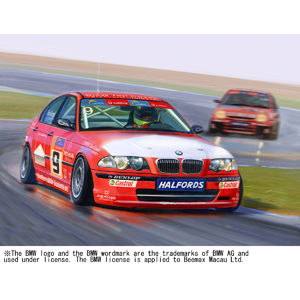 ץå/NuNu 1/24 졼󥰥꡼ BMW 320i E46 DTCC 2001 Winner