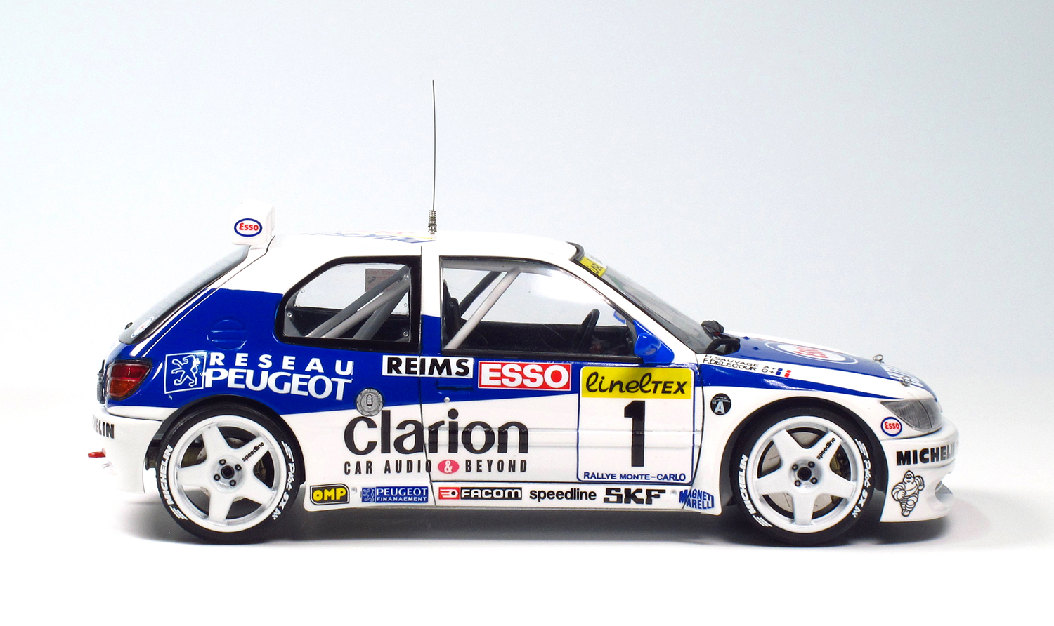 PLATZ/NUNU 1/24 PEUGEOT 306 MAXI 1996 Monte Carlo Rally