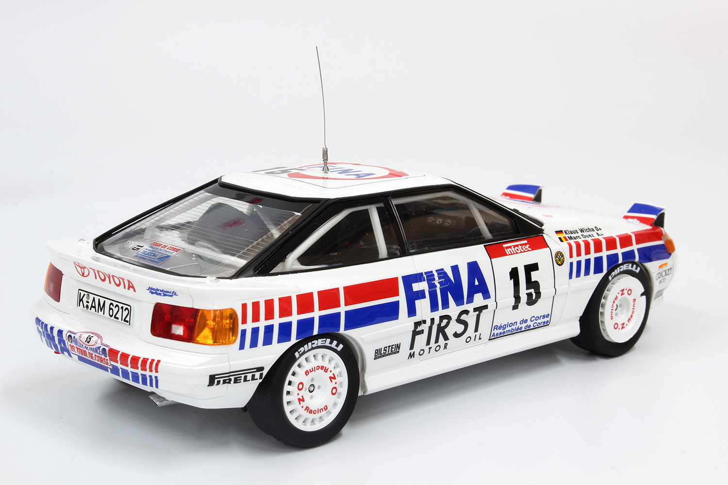 PLATZ/NUNU 1/24 Toyota Celica GT-FOUR ST165 '91 TOUR DE CORSE