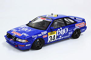 PLATZ/NUNU 1/24 TOYOTA COROLLA LEVIN AE92 '89 SPA 24 HOURS