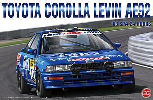 1/24 レーシングシリーズ トヨタ カローラ レビン AE92 1989 スパ24時間レース
