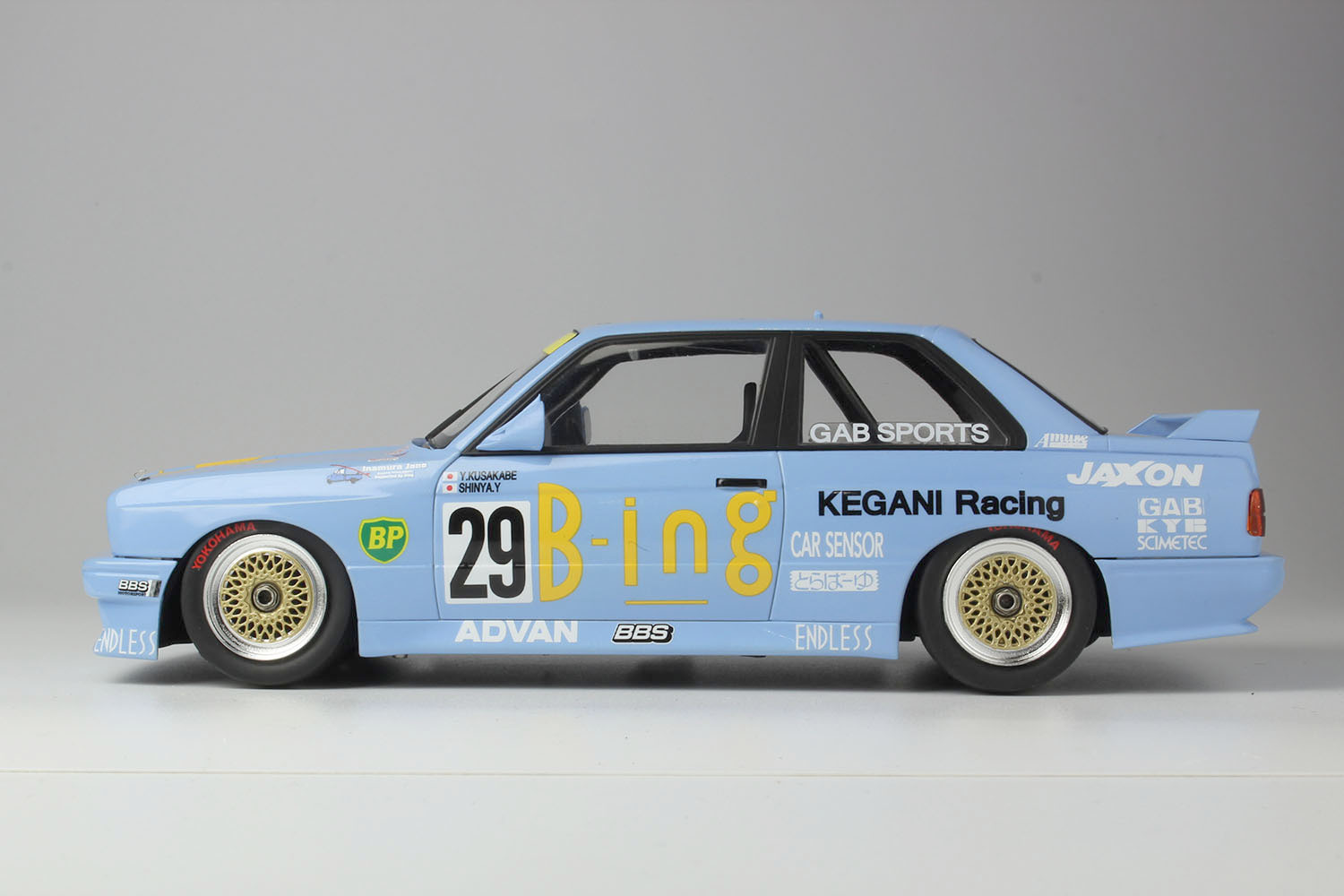 PLATZ/nunu 1/24 BMW M3 E30 90' FUJI INTER TEC CLASS WINNER