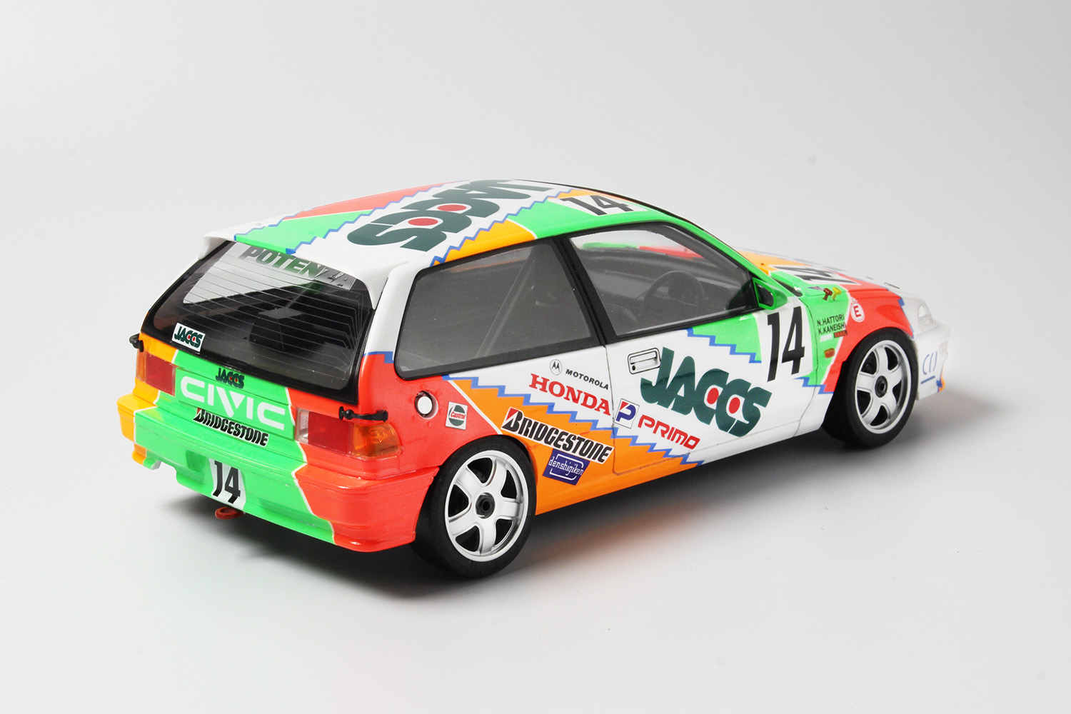 PLATZ/NUNU 1/24 Racing Series: HONDA CIVIC EF9 '92  (AIDA)