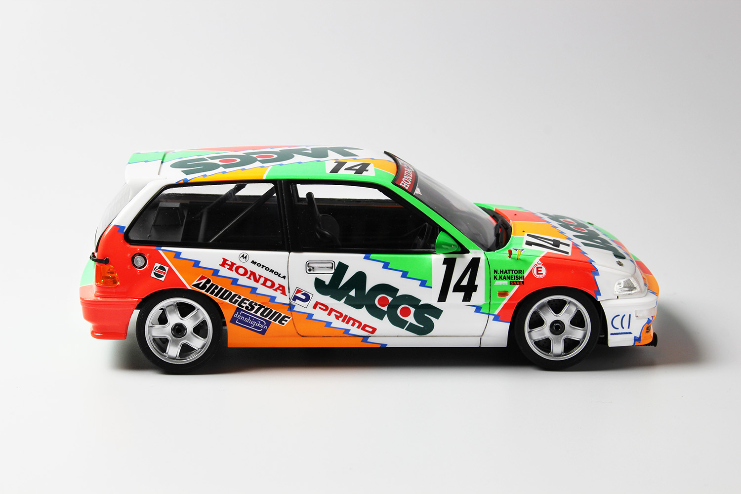 PLATZ/NUNU 1/24 Racing Series: HONDA CIVIC EF9 '92  (AIDA)