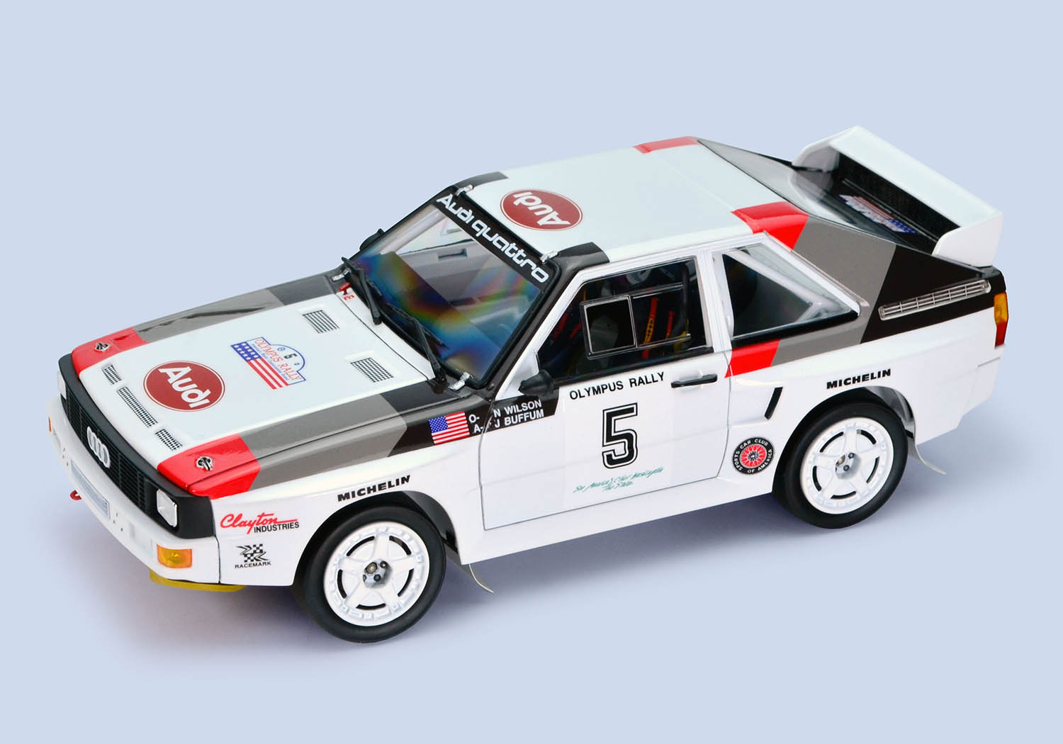 PLATZ / NUNU 1/24 Audi Sport Quattro S1 86 US Olympus Rally