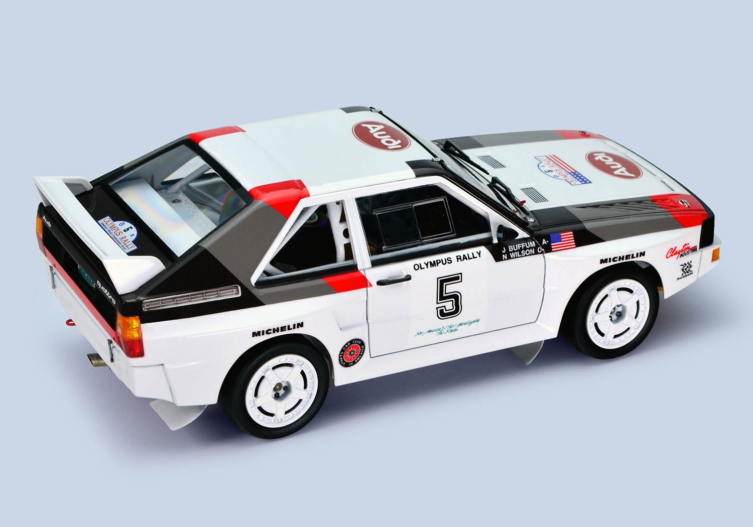 PLATZ / NUNU 1/24 Audi Sport Quattro S1 86 US Olympus Rally