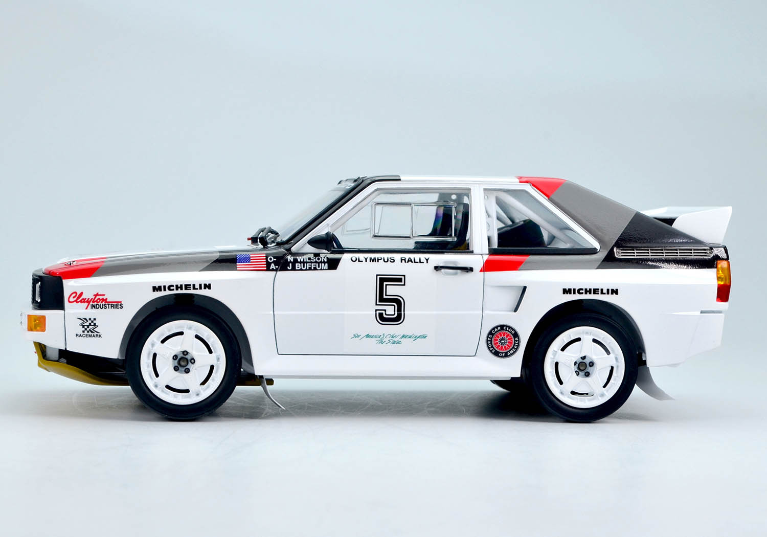 PLATZ / NUNU 1/24 Audi Sport Quattro S1 86 US Olympus Rally