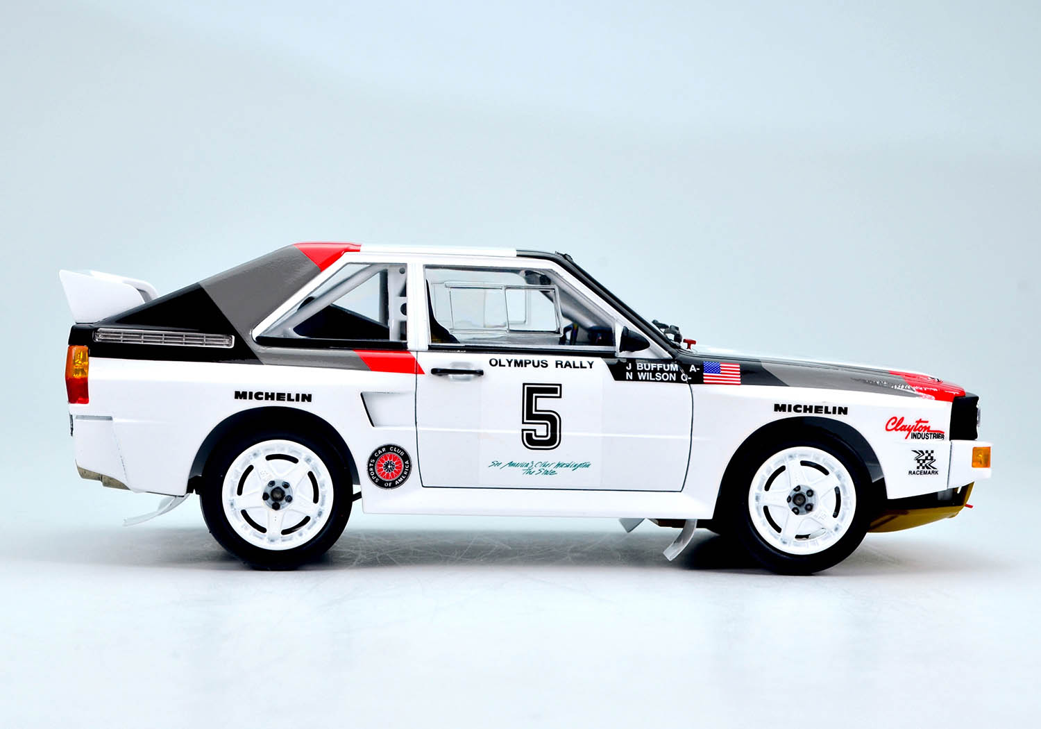 PLATZ / NUNU 1/24 Audi Sport Quattro S1 86 US Olympus Rally