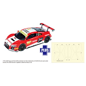 1/24 Audi R8 LMS 2015 MACAU FIA GT w/ masking sheet