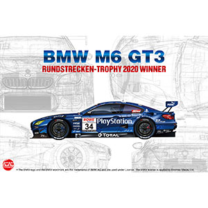 PLATZ/NUNU 1/24 BMW M6 GT3 Rundstrecken-Trophy 2020