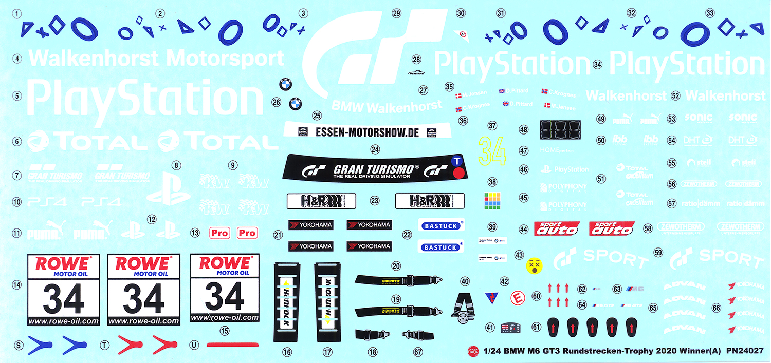 1/24 졼󥰥꡼ BMW M6 GT3 2020 ˥֥륯ѵץ꡼ ʡ PS