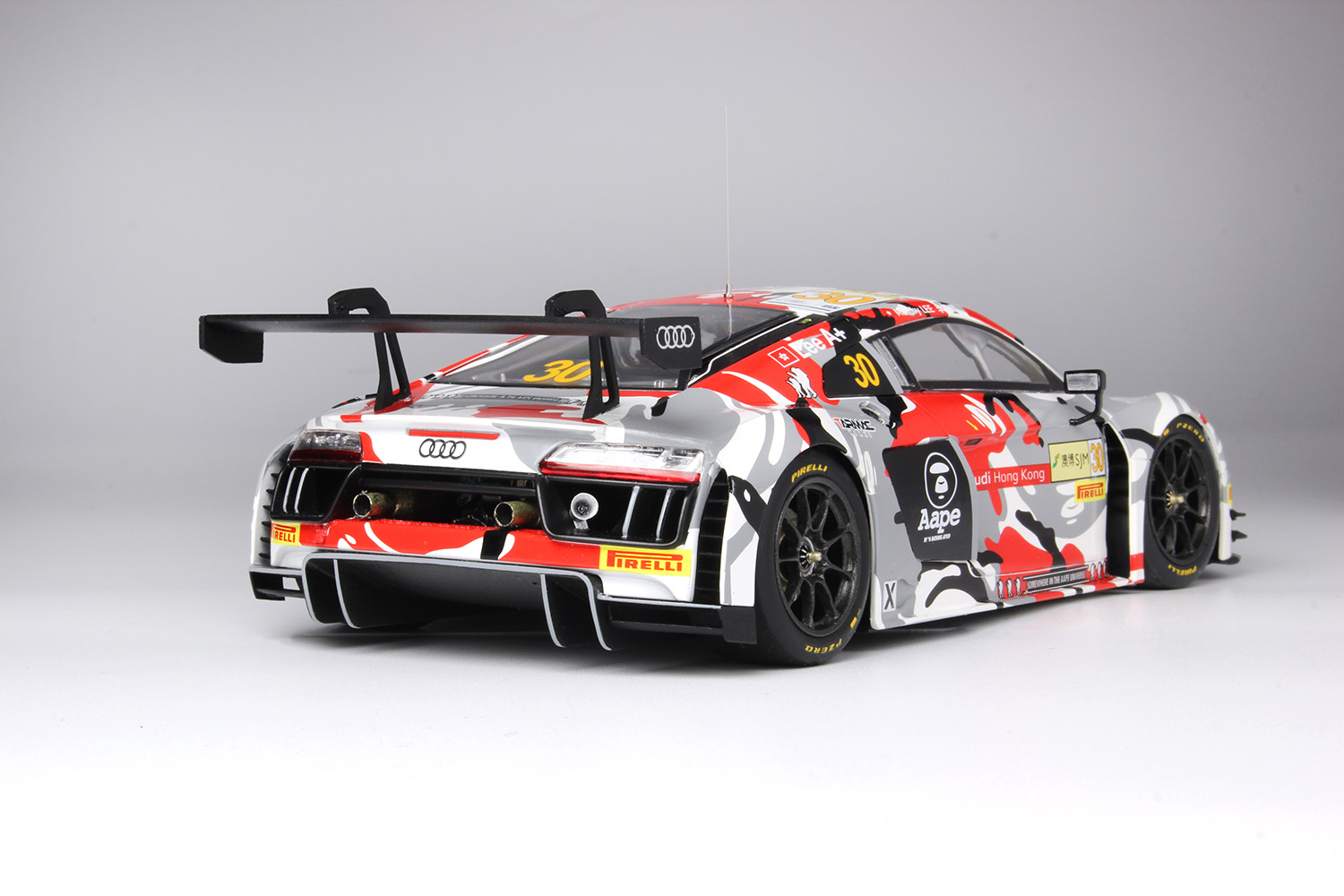 1/24レーシングシリーズ アウディ ホンコン R8 GT-3 2015 マカオ ワールドカップ