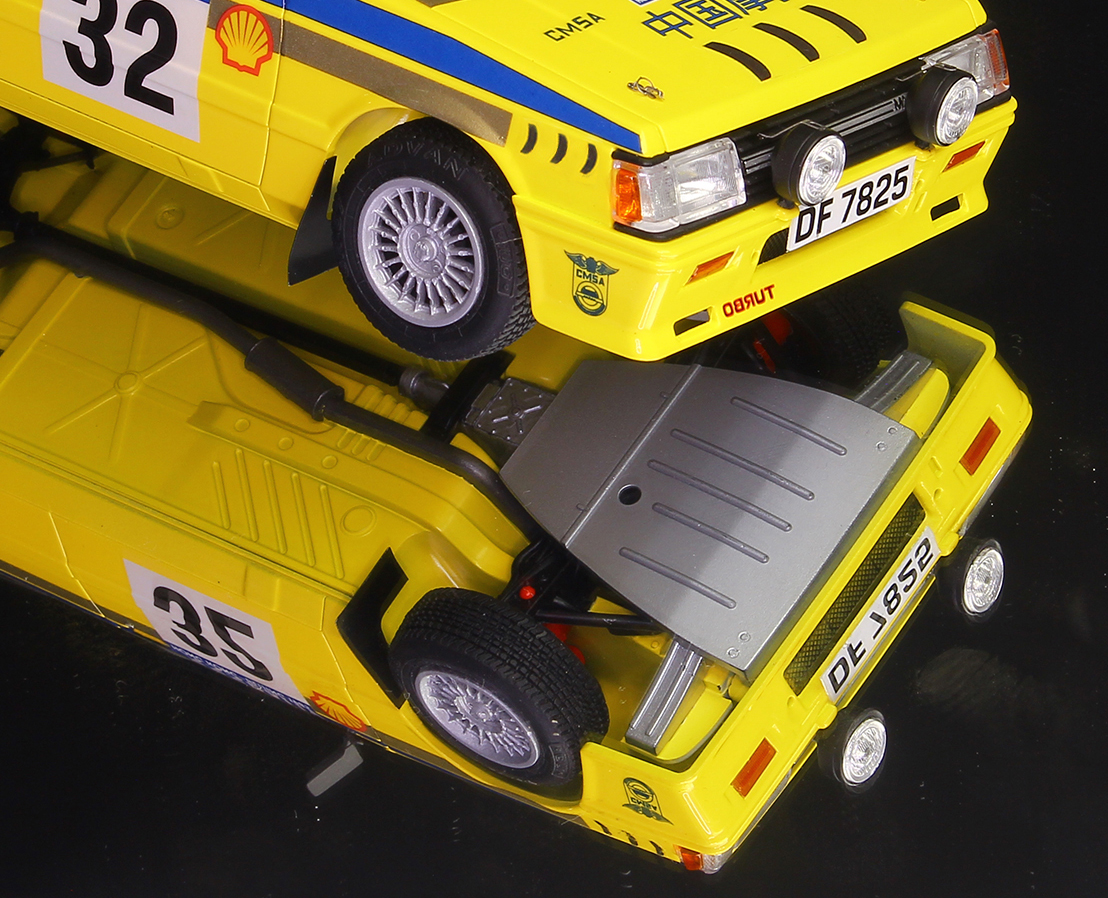 PLATZ/NUNU 1/24 MITSUBISHI LANCER 2000 TURBO '85 HONGKONG-BEIJIN