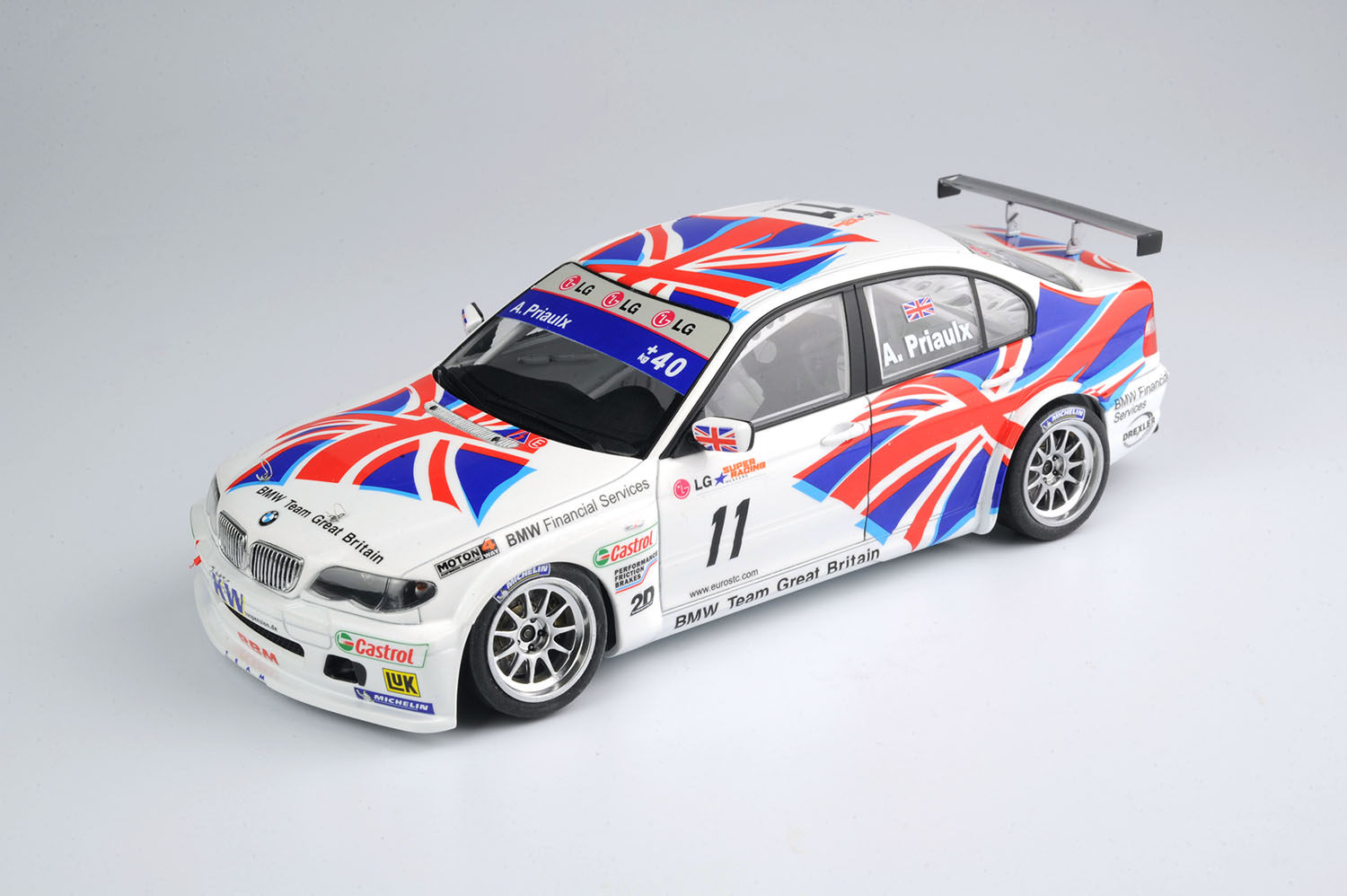 PLATZ/NUNU 1/24 BMW 320i E46 2004 ETCC DONINGTON WINNER