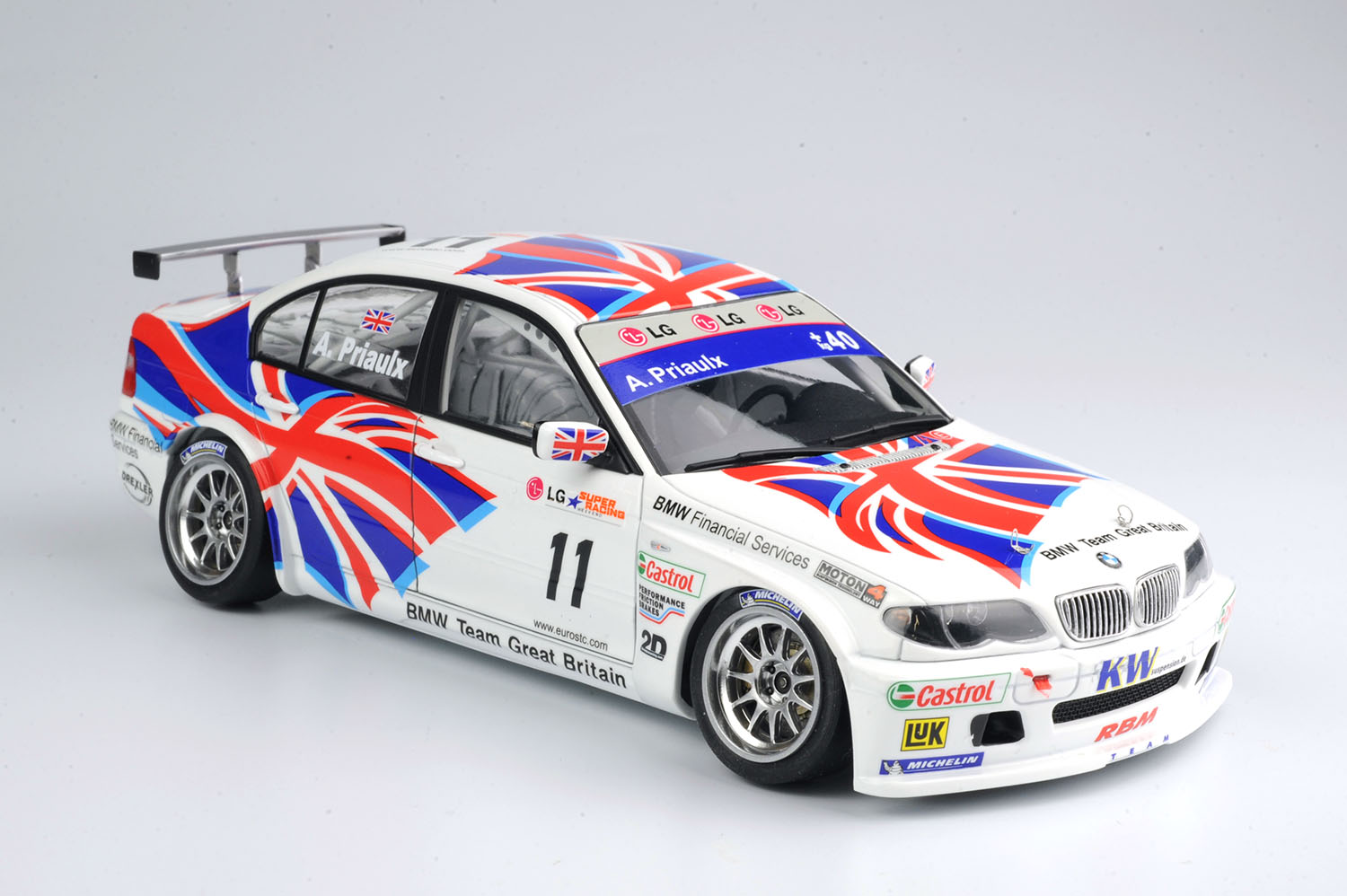 PLATZ/NUNU 1/24 BMW 320i E46 2004 ETCC DONINGTON WINNER