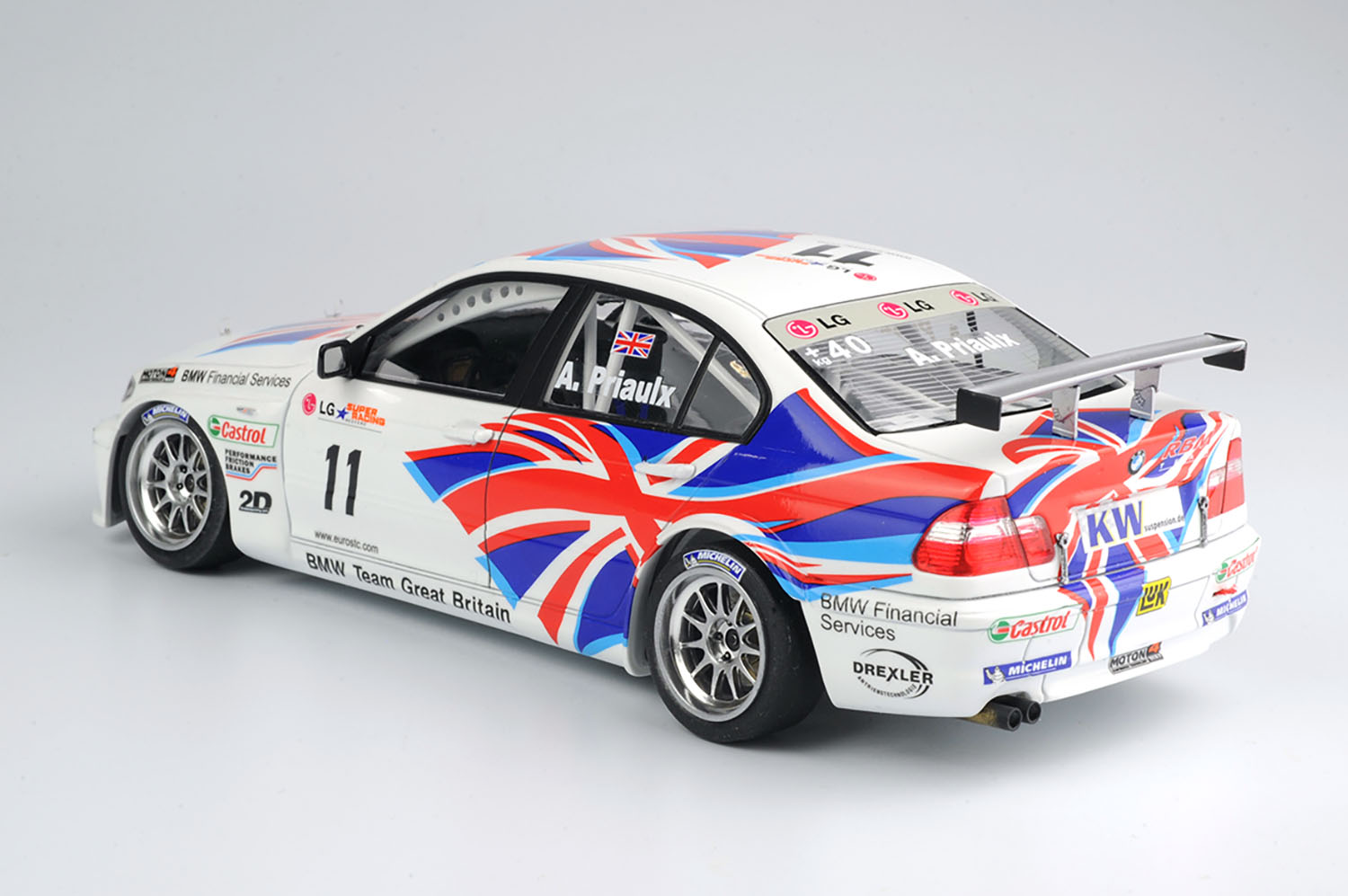 PLATZ/NUNU 1/24 BMW 320i E46 2004 ETCC DONINGTON WINNER