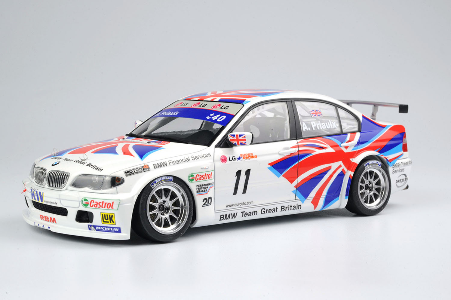 PLATZ/NUNU 1/24 BMW 320i E46 2004 ETCC DONINGTON WINNER