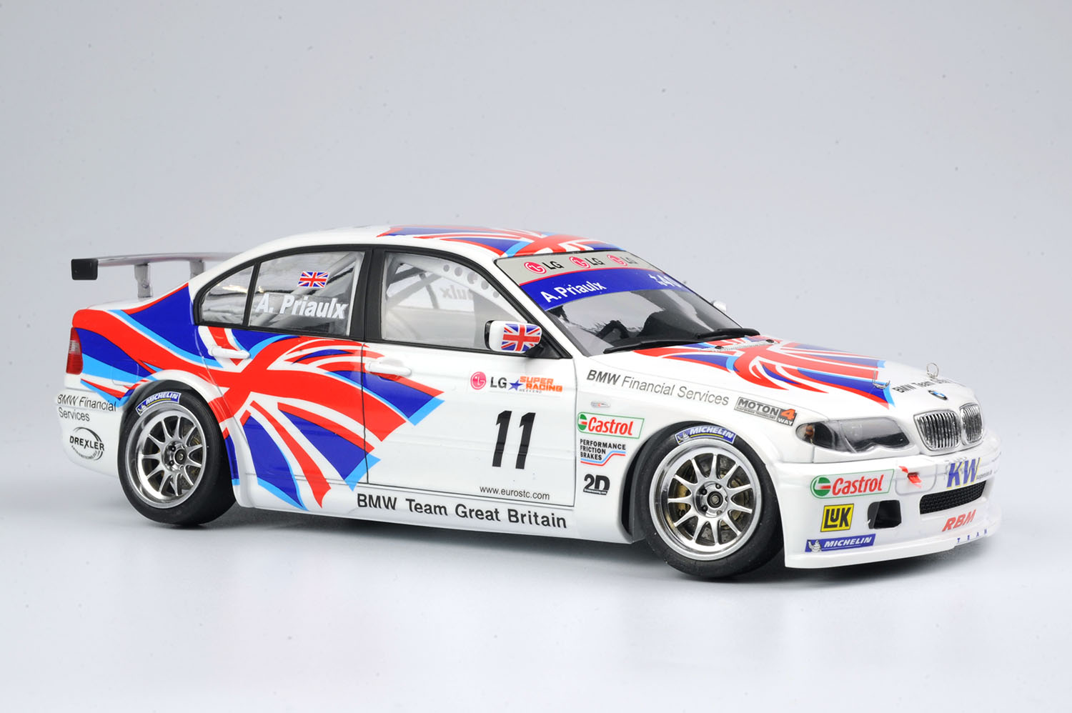 1/24졼󥰥꡼ BMW 320i E46 2004 ETCC ɥ˥ȥ ʡ