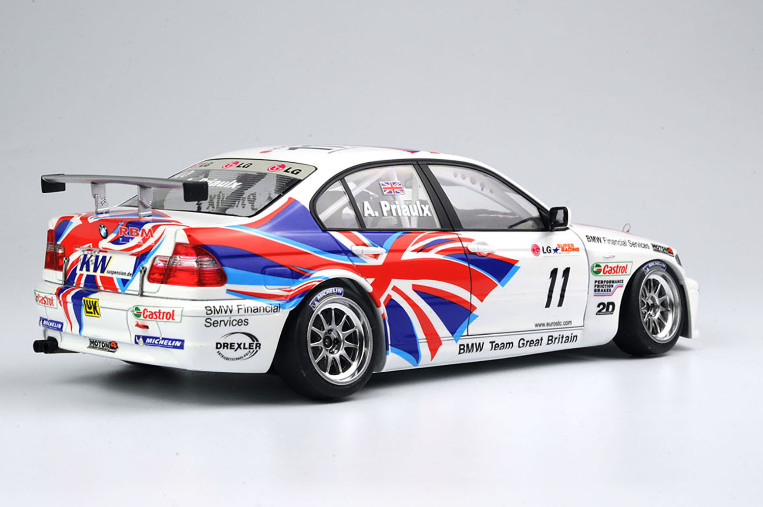 PLATZ/NUNU 1/24 BMW 320i E46 2004 ETCC DONINGTON WINNER