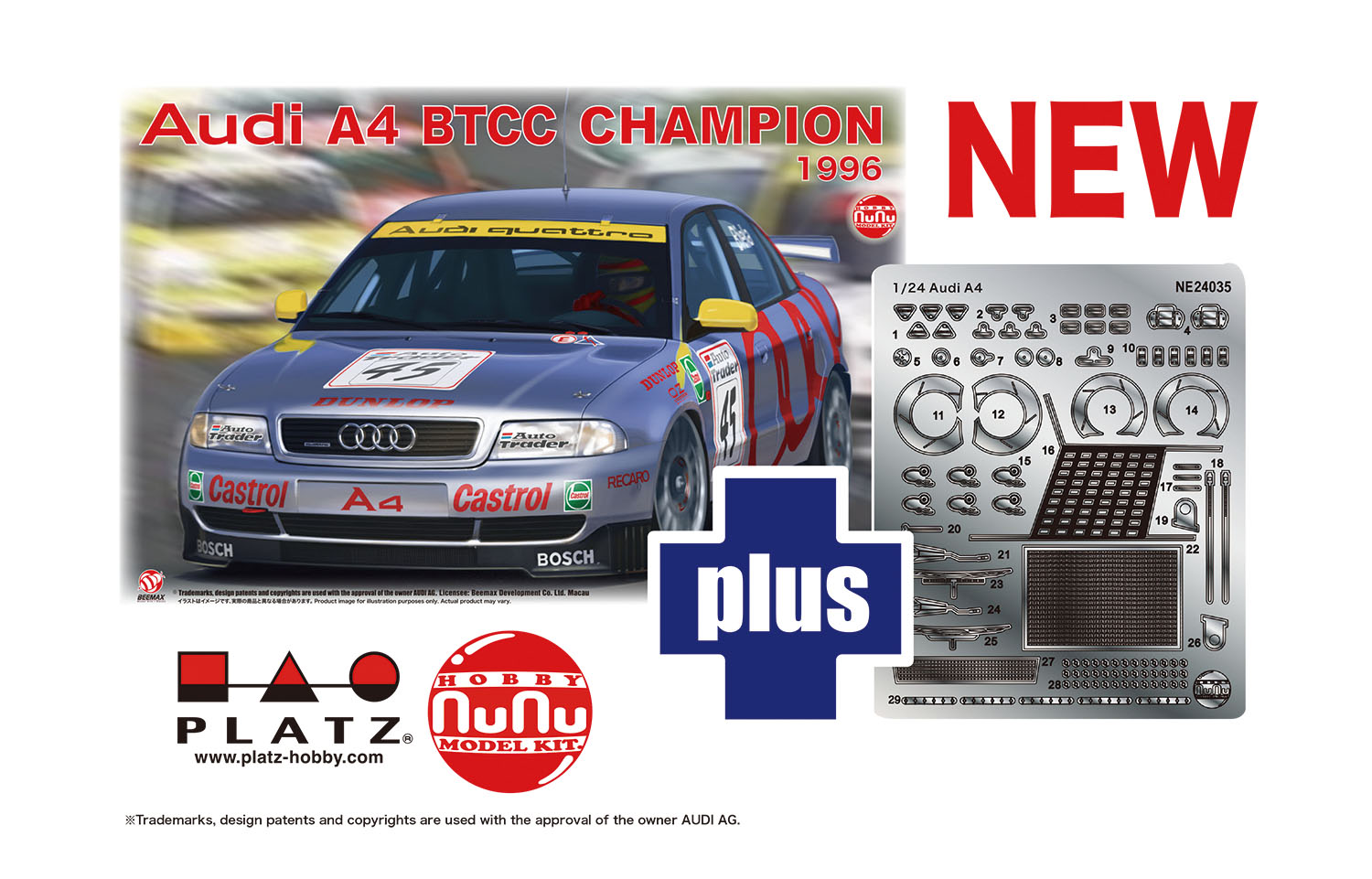 1/24 ǥ A4 ȥ 1996 BTCCԥ ǥơ륢åץѡ°