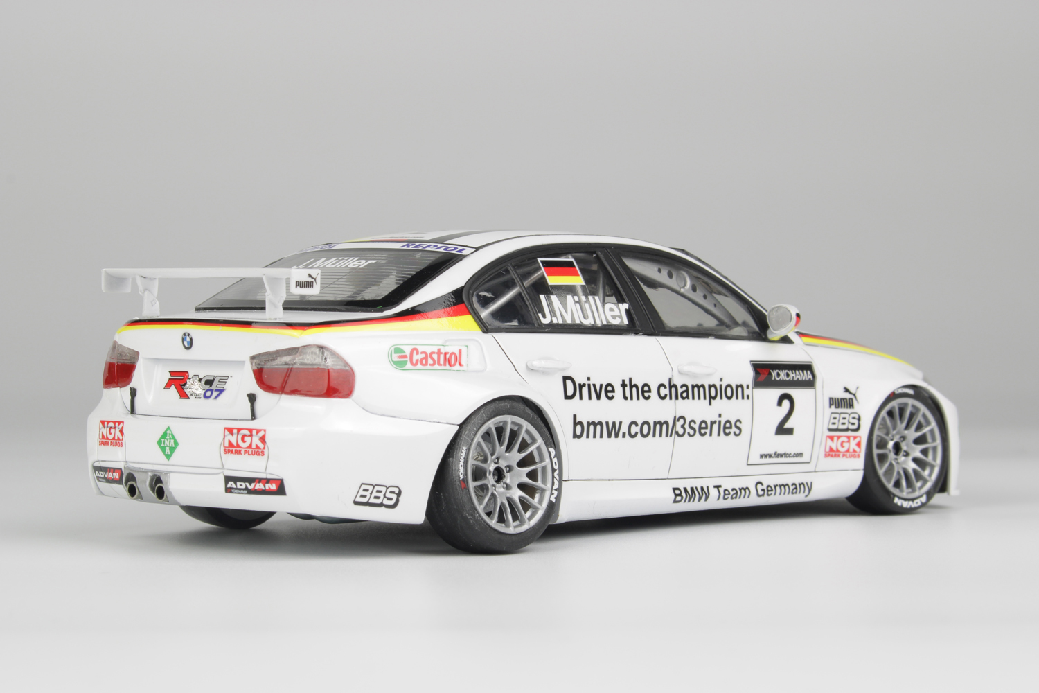 PLATZ/nunu 1/24 BMW 320si E90 2008 WTCC ֥󥺥ϥå ʡ