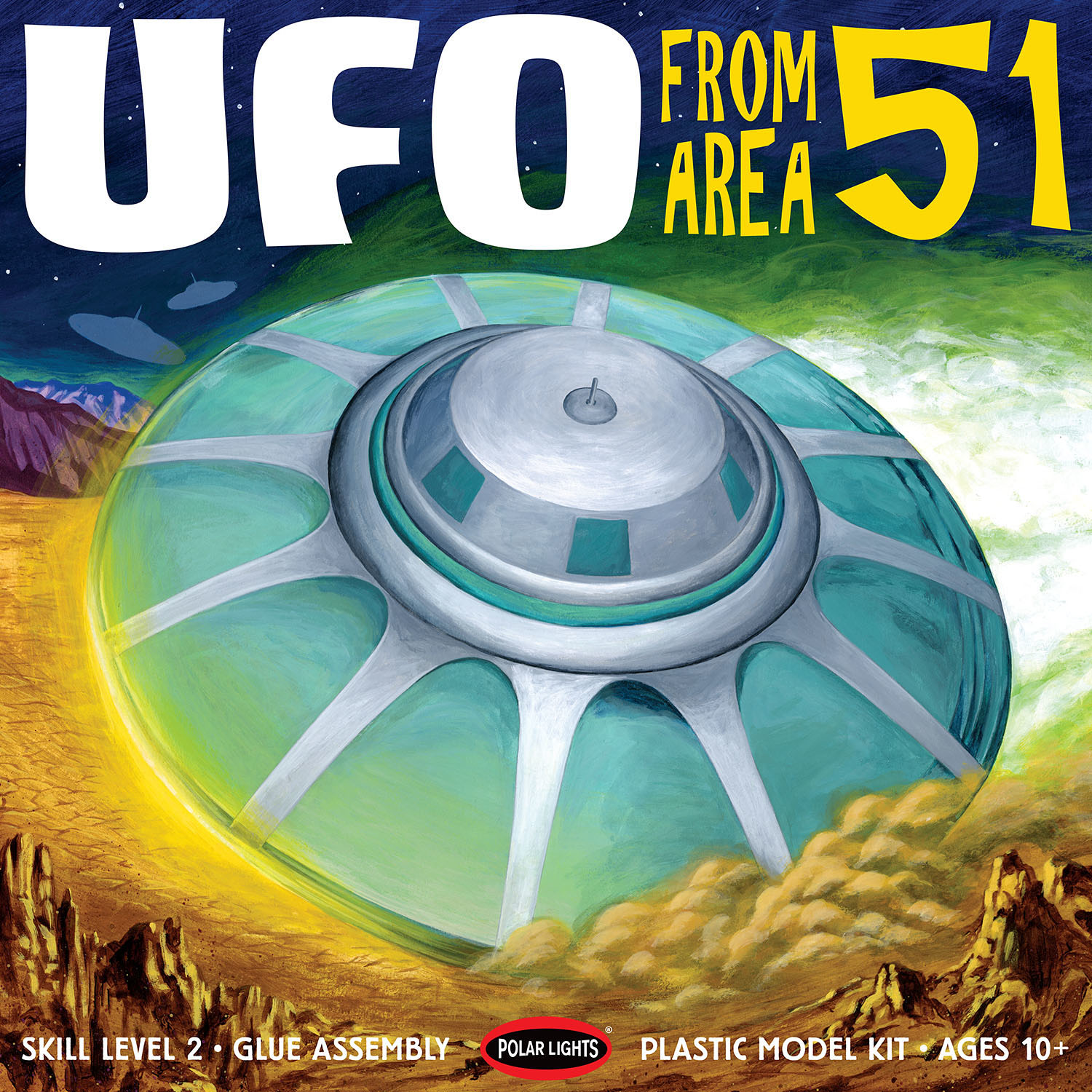 ポーラライツ　1/48 エリア51 UFO