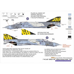 1/32 ギリシャ空軍 F-4Eファントム 第338飛行隊 60(66)周年 PIOU