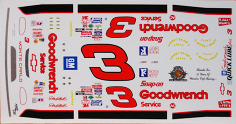 ѥ饤ɥǥ 1/25 NASCAR ӡ ƥ #3 ǥ롦ϡ 1995 - ɥĤ