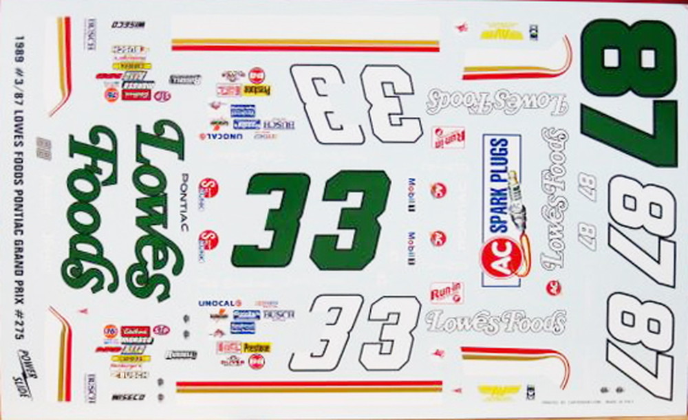 ѥ饤ɥǥ 1/25 NASCAR ݥƥå #3/87 ǥ롦ϡ