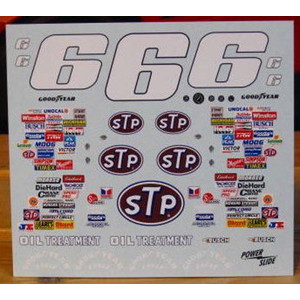 ѥ饤ɥǥ1/25 NASCAR ӡ ƥ #6 㡼ɡڥƥ 1986