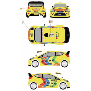 졼󥰥ǥ43 1/24 ե ե WRC No.15 ADAC꡼ ɥ 2011