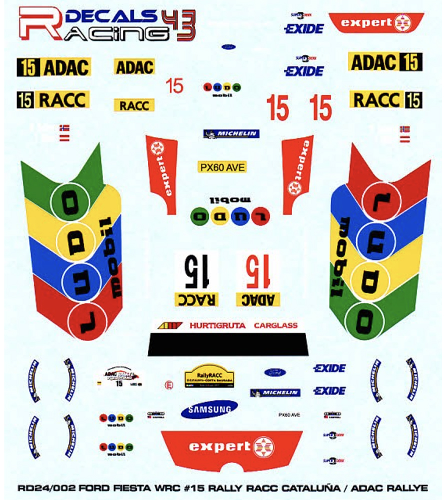 졼󥰥ǥ43 1/24 ե ե WRC No.15 ADAC꡼ ɥ 2011 - ɥĤ