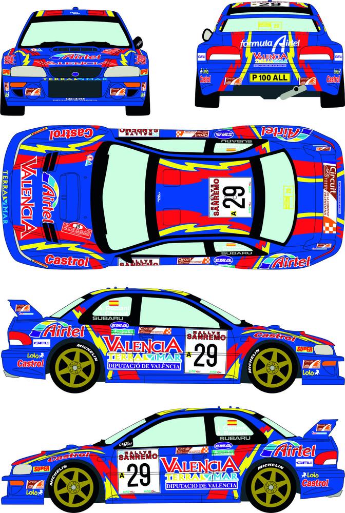 졼󥰥ǥ43 1/24 Х ץå98 WRC ꡼ 1999 No.29