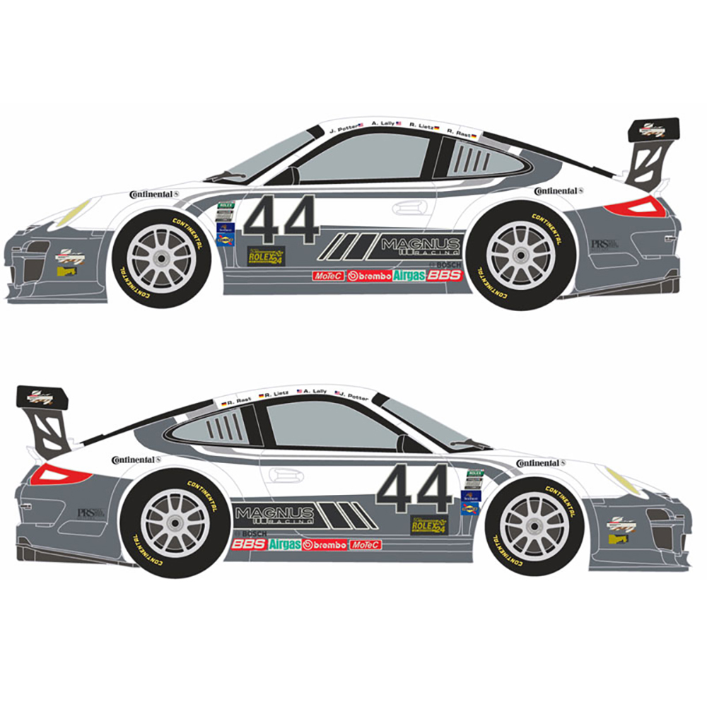 졼󥰥ǥ43 1/24 ݥ륷 911 GT3 No. Rolex ǥȥ24 2012