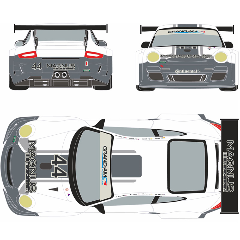 졼󥰥ǥ43 1/24 ݥ륷 911 GT3 No. Rolex ǥȥ24 2012 - ɥĤ