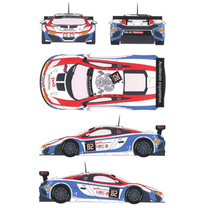 レーシングデカール43 1/24 マクラーレンMP-4-12c GT3 GTロシアンチーム #82 2014スパ24h デカール