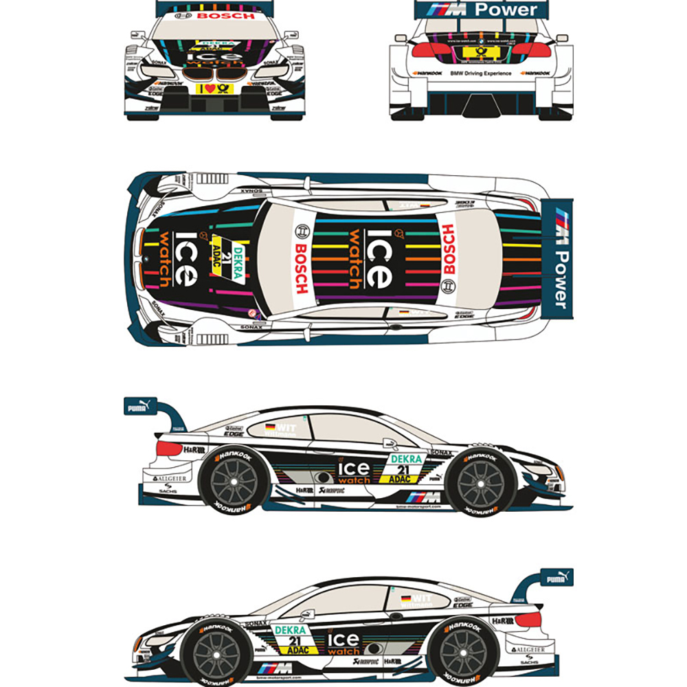 졼󥰥ǥ43 1/24 BMW M3 DTM No.21 "ICE WATCH" 2013 - ɥĤ