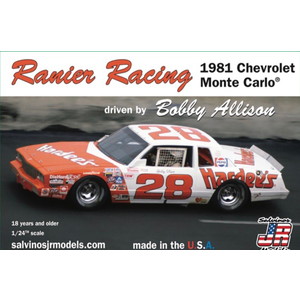 1/24 NASCAR 1981 ラニエ・レーシング シボレー・モンテカルロ ＃28 ”ボビー・アリソン”