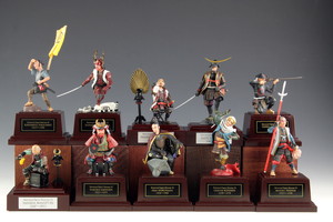 Sengoku Period Warlord figures collection