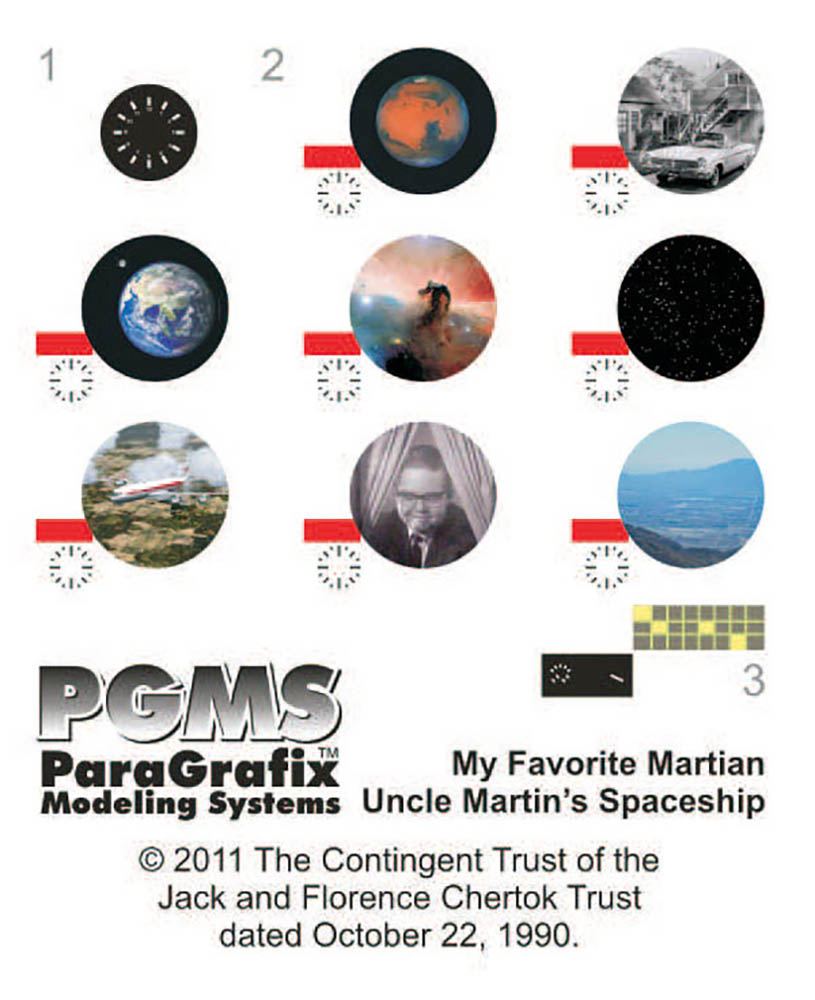 ペガサス/パラグラフィックス 1/18 ブラボー火星人 マーティンおじさん&宇宙船 専用ディテールアップセット - ウインドウを閉じる