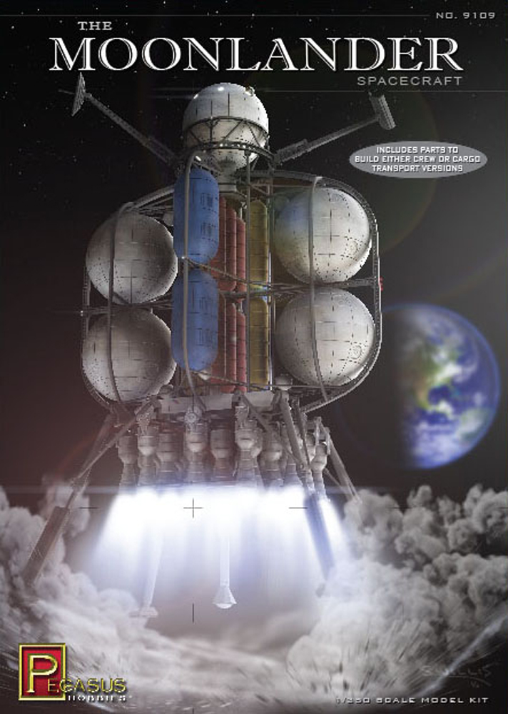 ペガサス/パラグラフィックス 1/350 ムーンランダー "フォン・ブラウン博士の月面探査機" 専用ディテールアップセット - ウインドウを閉じる