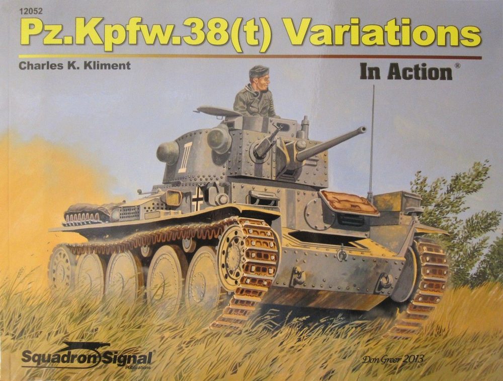 スコードロン・シグナル 資料本 ドイツ軍 38(t)戦車 ファミリー イン