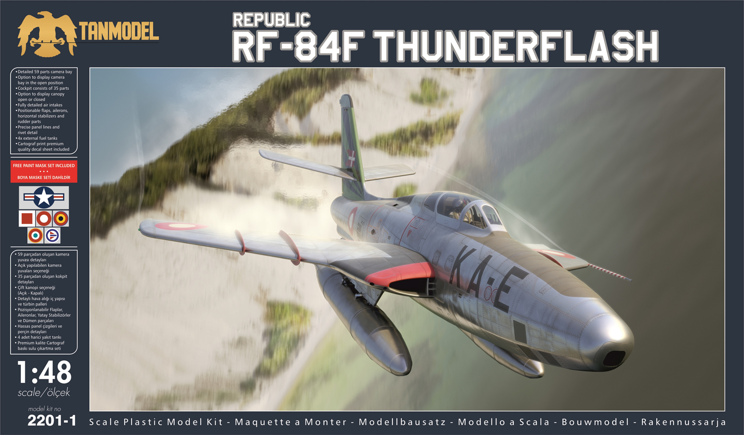 ǥ 1/48 ѥ֥å RF-84F եå - ɥĤ