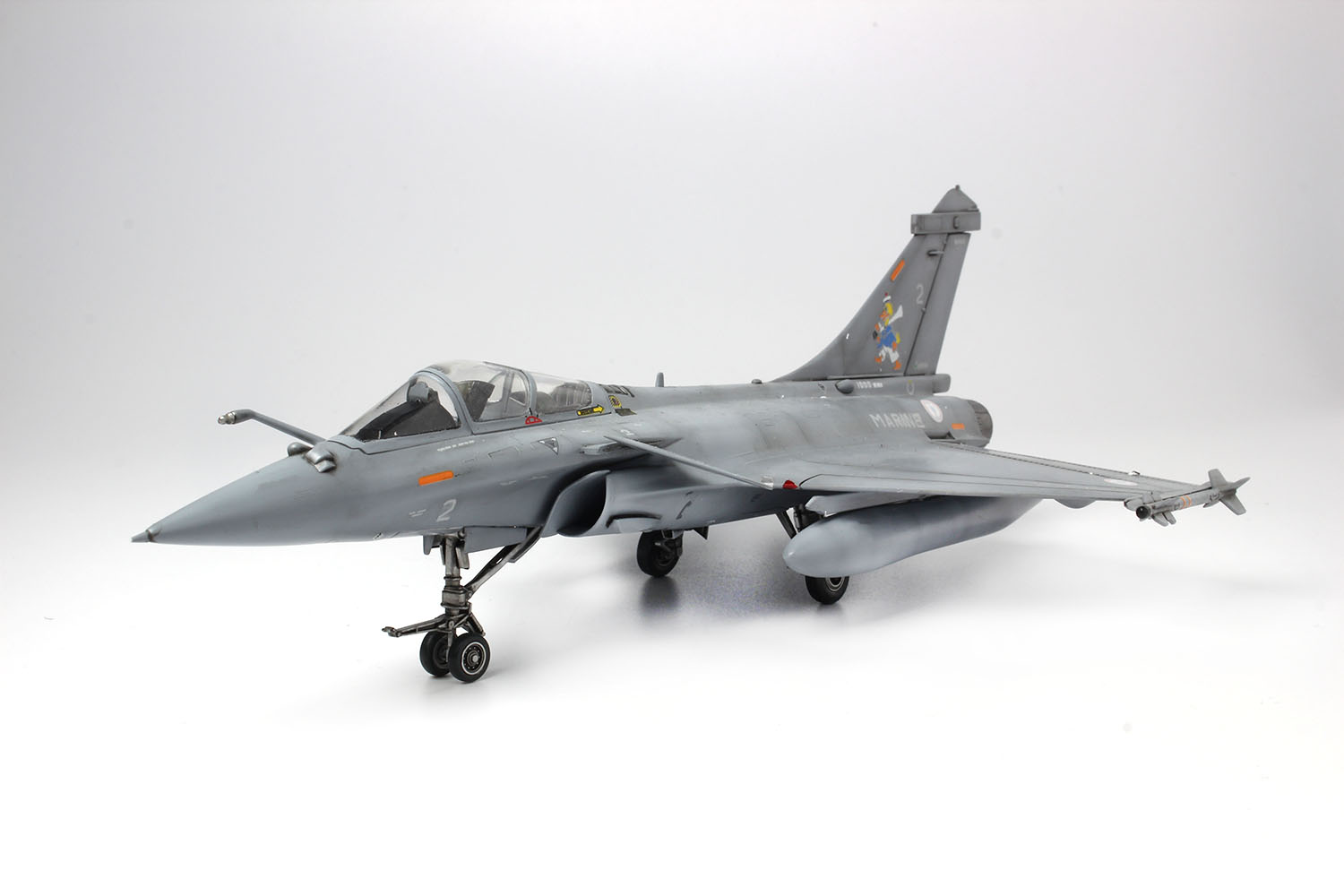 PLATZ/ITALERI 1/72 Marine Nationale Carrier Fighter Rafale M