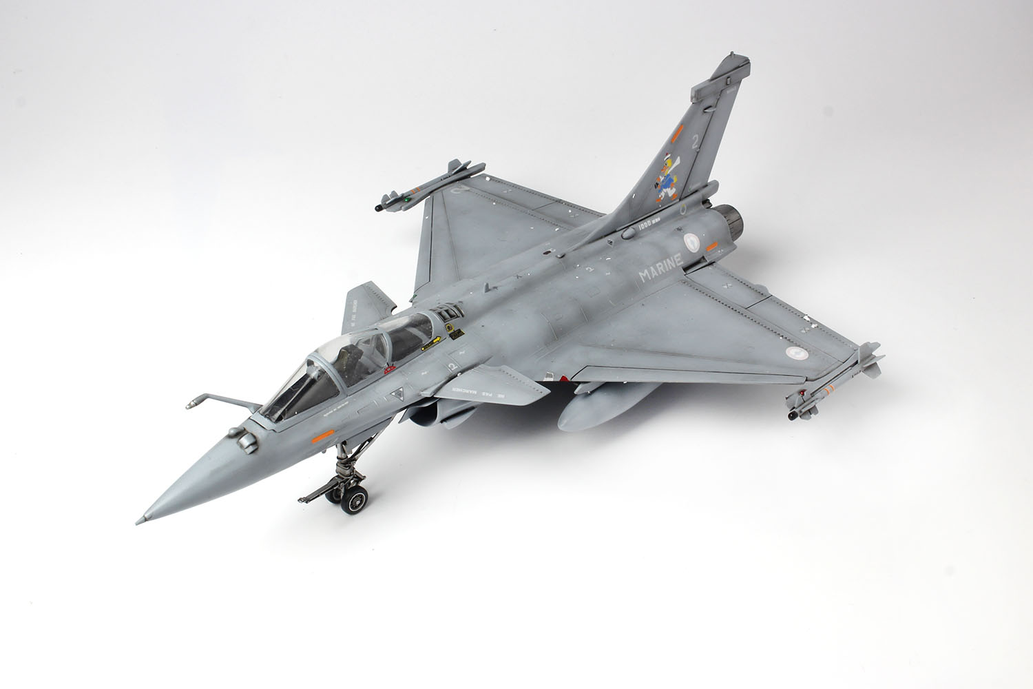 PLATZ/ITALERI 1/72 Marine Nationale Carrier Fighter Rafale M