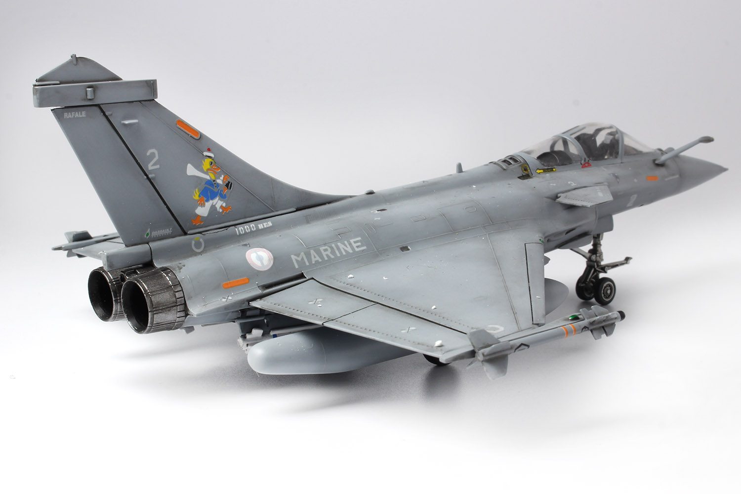 PLATZ/ITALERI 1/72 Marine Nationale Carrier Fighter Rafale M