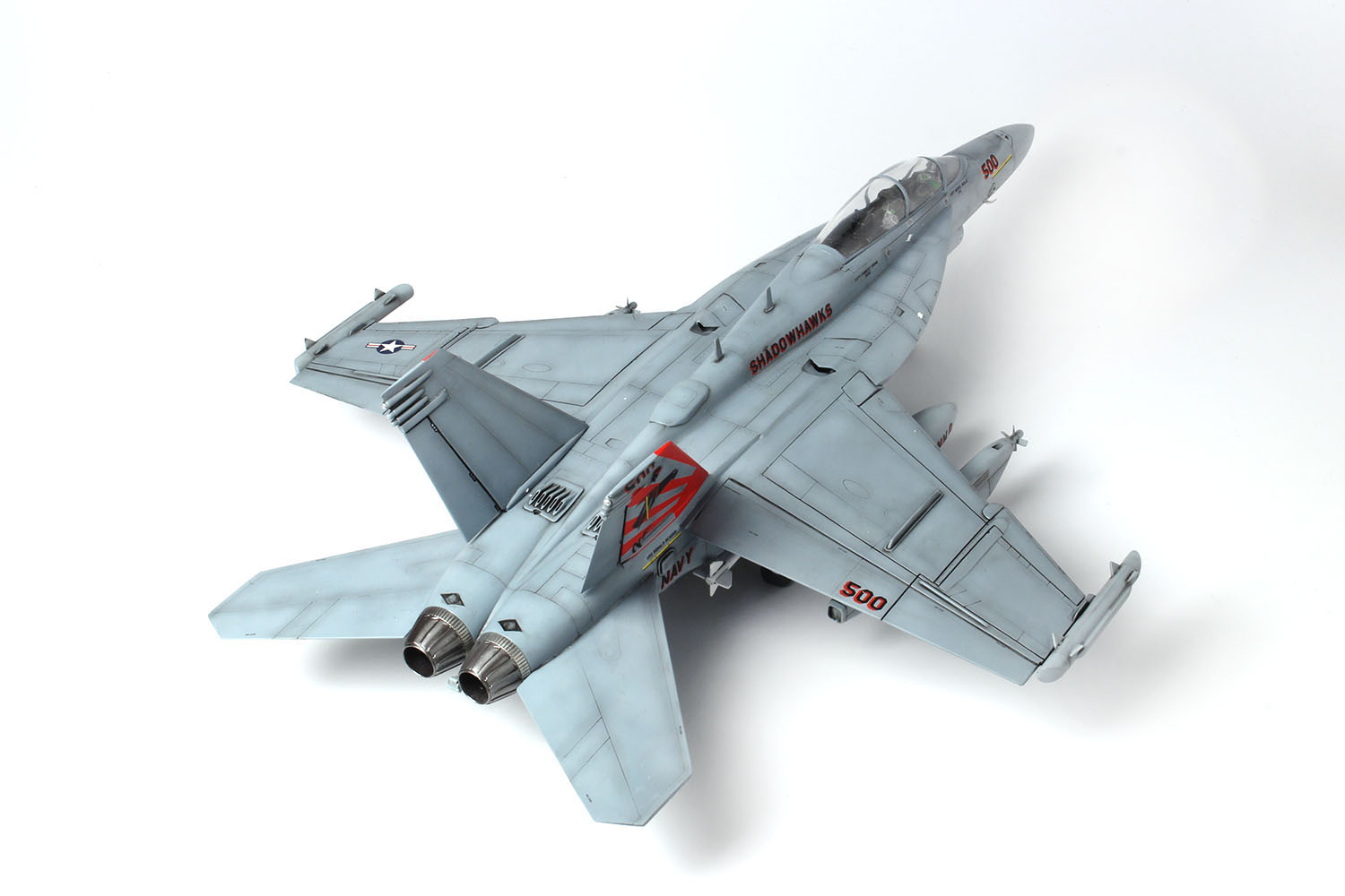 PLATZ/ITALERI 1/48 US NAVY EA-18G Growler "VAQ-141 Shadow hawks"