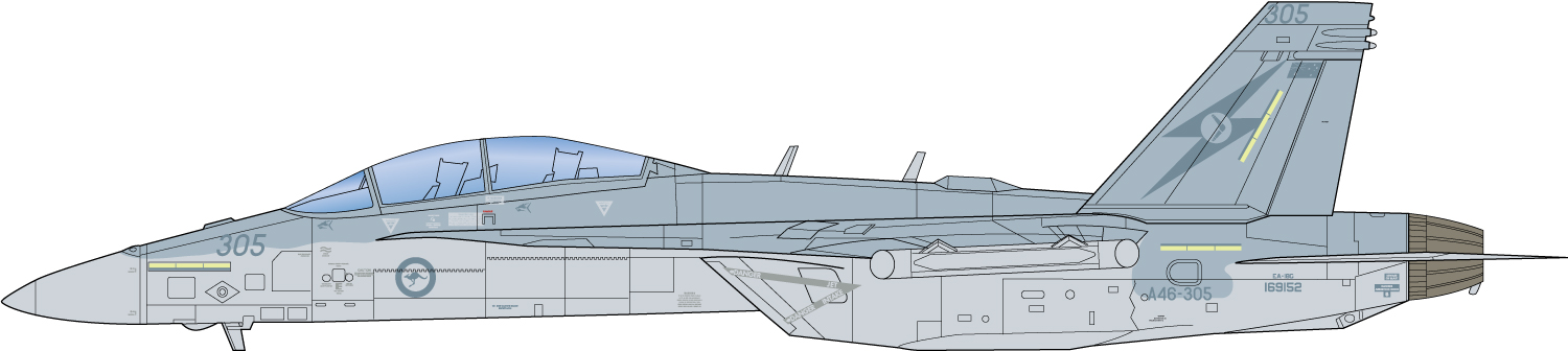 ץå/ꡡ1/48 ȥꥢ Żﵡ EA-18G 饦顼 "No.6 ɥ"